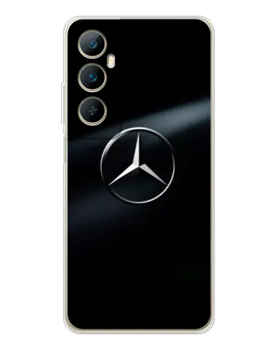 Чехол для Realme C75 с картинкой «Mercedes на металле» Чехол для Realme C75 с картинкой «Mercedes на металле»