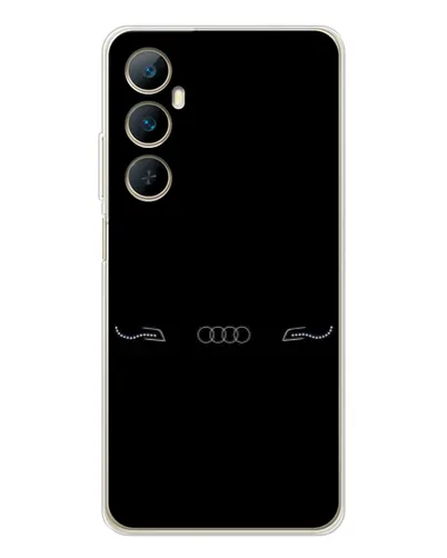 Чехол для Realme C75 с картинкой «Audi — световой подпись»