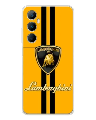 Чохол для Realme C75 з картинкою «Lamborghini Stripe жовтий» Чохол для Realme C75 з картинкою «Lamborghini Stripe жовтий»