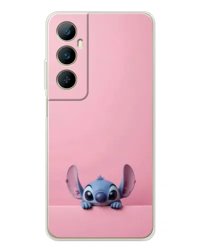 Чехол для Realme C75 с картинкой «Stitch выглядывает» Чехол для Realme C75 с картинкой «Stitch выглядывает»