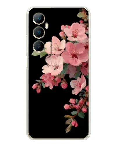 Чехол для Realme C75 с картинкой «Розовая ветка сакуры»