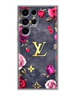 Чехол для RealMe C75x с картинкой «Цветочный Louis Vuitton»