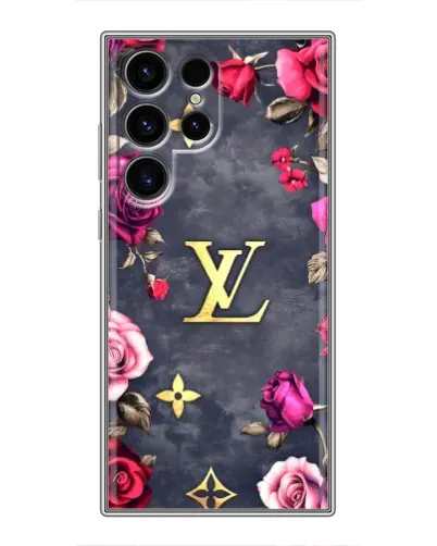 Чехол для RealMe C75x с картинкой «Цветочный Louis Vuitton»