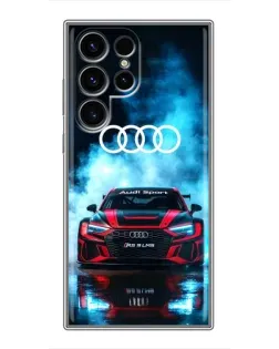 Чехол для RealMe C75x с картинкой «Audi Sport — неон» Чехол для RealMe C75x с картинкой «Audi Sport — неон»