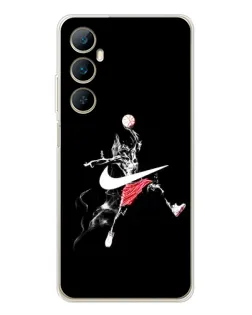 Чехол для Realme C76 с картинкой «Jordan Jumpman»