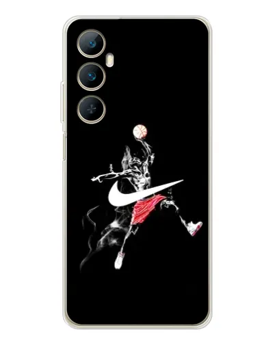Чехол для Realme C76 с картинкой «Jordan Jumpman»