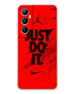 Чехол для Realme C76 с картинкой «Nike Just Do It»