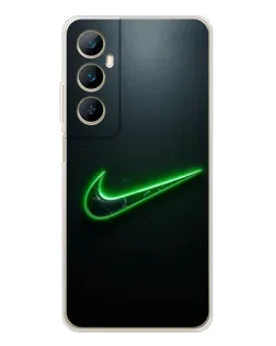 Чохол для Realme C76 з картинкою «Неоновий контур Nike» Чохол для Realme C76 з картинкою «Неоновий контур Nike»