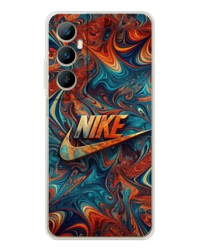 Чохол для Realme C76 з картинкою «Nike в абстракції» Чохол для Realme C76 з картинкою «Nike в абстракції»