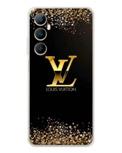 Чехол для Realme C76 с картинкой «LV — золотые искры» Чехол для Realme C76 с картинкой «LV — золотые искры»