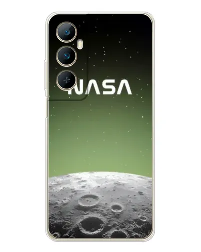 Чехол для Realme C76 с картинкой «NASA — лунный градиент» Чехол для Realme C76 с картинкой «NASA — лунный градиент»