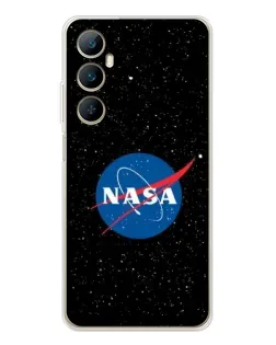 Чехол для Realme C76 с картинкой «NASA — звездное небо»