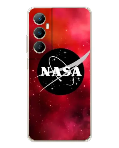 Чехол для Realme C76 с картинкой «NASA — красная туманность» Чехол для Realme C76 с картинкой «NASA — красная туманность»