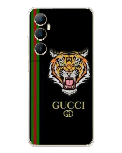 Чехол для Realme C76 с картинкой «Тигр Gucci»