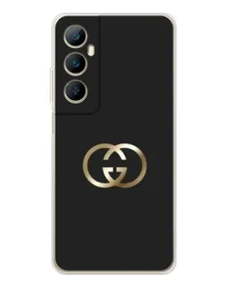Чехол для Realme C76 с картинкой «Минимализм Gucci»