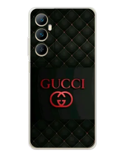 Чехол для Realme C76 с картинкой «Gucci — стеганый черный»