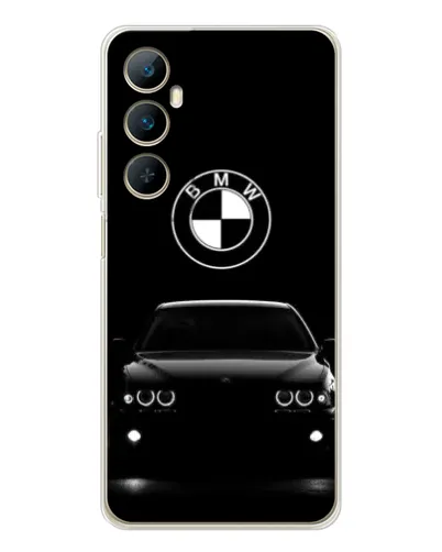 Чехол для Realme C76 с картинкой «BMW — взгляд из темноты»