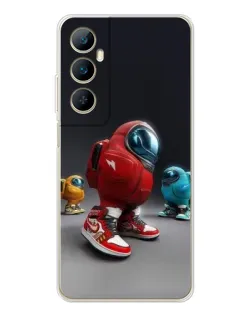 Чохол для Realme C76 з картинкою «Among Us — 3D стиль»