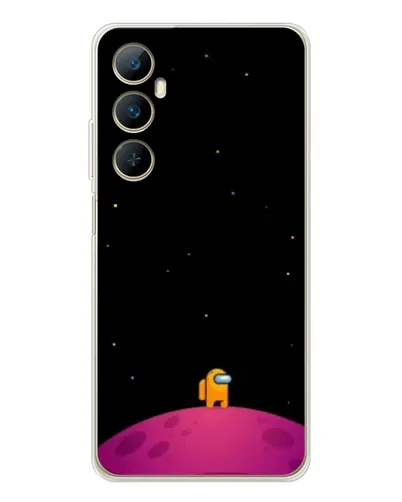 Чохол для Realme C76 з картинкою «Самотній герой на планеті» Чохол для Realme C76 з картинкою «Самотній герой на планеті»