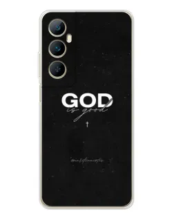 Чехол для Realme C76 с картинкой «GOD — Бог над всем»