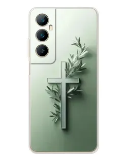 Чехол для Realme C76 с картинкой «Оливковая ветвь»