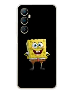 Чехол для Realme C76 с картинкой «Классический Губка Боб»