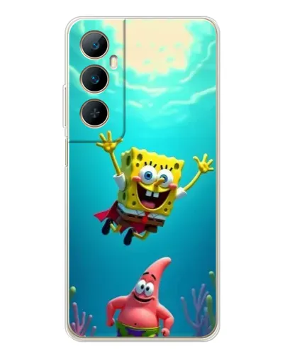 Чехол для Realme C76 с картинкой «Спанч Боб под водой» Чехол для Realme C76 с картинкой «Спанч Боб под водой»