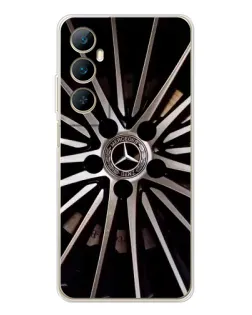 Чехол для Realme C76 с картинкой «Диск Mercedes»