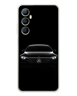Чехол для Realme C76 с картинкой «Mercedes Vision — концепт»