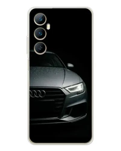 Чехол для Realme C76 с картинкой «Audi — детализация кузова»