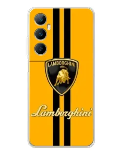Чехол для Realme C76 с картинкой «Lamborghini Stripe желтый» Чехол для Realme C76 с картинкой «Lamborghini Stripe желтый»