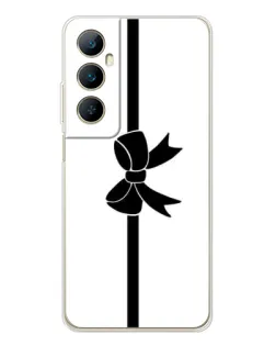 Чехол для Realme C76 с картинкой «Вертикальный бант»
