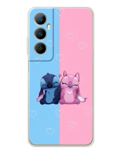 Чехол для Realme C76 с картинкой «Stitch и Angel Love» Чехол для Realme C76 с картинкой «Stitch и Angel Love»