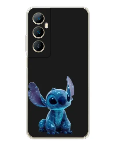 Чехол для Realme C76 с картинкой «Стич на черном» Чехол для Realme C76 с картинкой «Стич на черном»