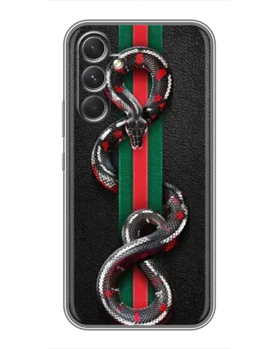 Чохол для Realme C83 з картинкою «Gucci — змія на смузі» Чохол для Realme C83 з картинкою «Gucci — змія на смузі»
