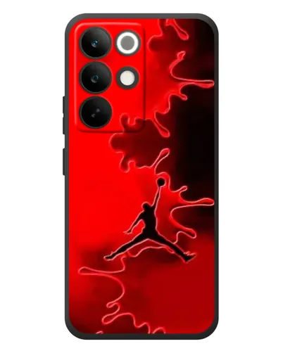 Чохол для Realme C85 Pro з картинкою «Jordan Red Smoke»