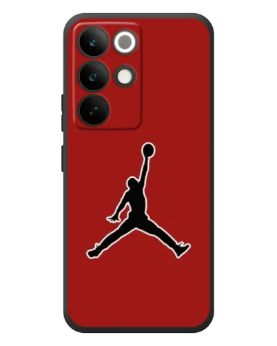 Чохол для Realme C85 Pro з картинкою «Jordan Red Back»