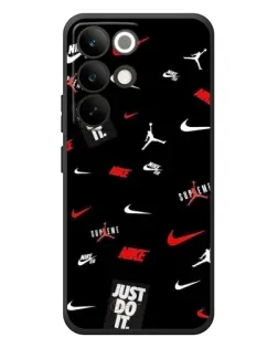 Чохол для Realme C85 Pro з картинкою «Nike Mix Pattern»