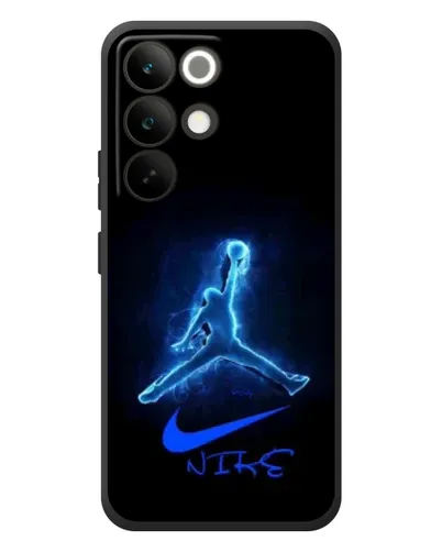 Чохол для Realme C85 Pro з картинкою «Jordan Neon Blue»