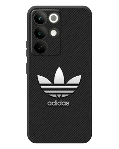 Чохол для Realme C85 Pro з картинкою «Adidas Карбонова текстура»
