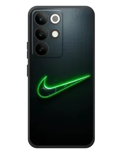 Чохол для Realme C85 Pro з картинкою «Неоновий контур Nike»