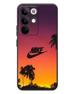 Чохол для Realme C85 Pro з картинкою «Nike на заході сонця»