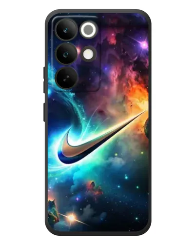 Чохол для Realme C85 Pro з картинкою «Космічний Nike Swoosh»