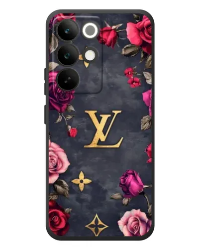 Чохол для Realme C85 Pro з картинкою «Квітковий Louis Vuitton»