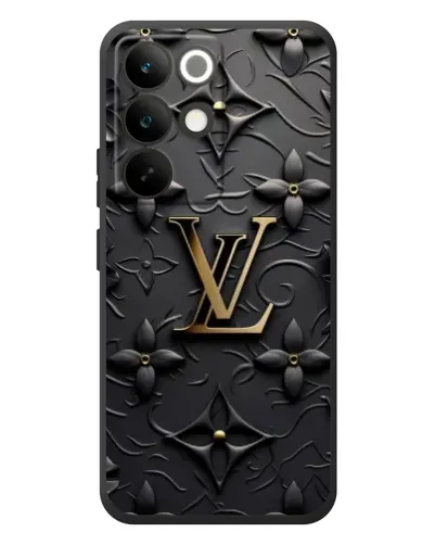 Чохол для Realme C85 Pro з картинкою «Шкіряна текстура LV»