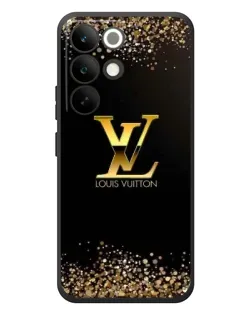 Чохол для Realme C85 Pro з картинкою «LV — золоті іскри»