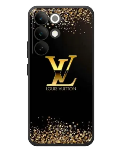 Чохол для Realme C85 Pro з картинкою «LV — золоті іскри»