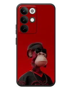 Чохол для Realme C85 Pro з картинкою «Bored Ape в червоному»