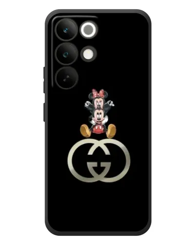 Чохол для Realme C85 Pro з картинкою «Мінні Маус на лого»