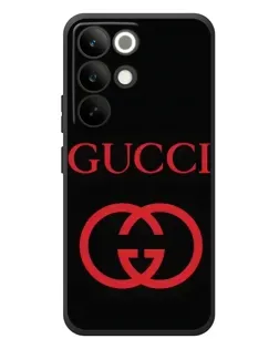 Чохол для Realme C85 Pro з картинкою «Gucci — червоний логотип»